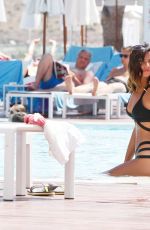 LUCY MECKLEBURGH in Bikini at a Pool in Mallorca 08/11/2016