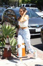MADISON BEER in Ripped Jeans Out in Los Angeles 08/11/2016