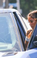 MADISON BEER in Ripped Jeans Out in Los Angeles 08/11/2016