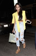 MADISON BEER Leaves Il Pastaio in Beverly Hills 08/24/2016