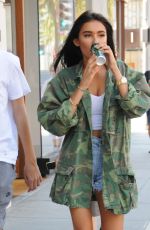 MADISON BEER Out and About in Beverly Hills 08/23/2016