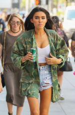 MADISON BEER Out and About in Beverly Hills 08/23/2016