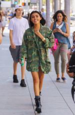 MADISON BEER Out and About in Beverly Hills 08/23/2016