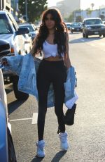 MADISON BEER Out and About in Los Angeles 08/12/2016