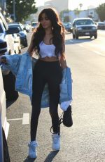 MADISON BEER Out and About in Los Angeles 08/12/2016
