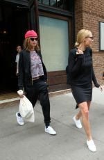 MARGOT ROBBIE and CARA DELEVINGNE Leaves Their Hotel in New York 08/02/2016