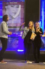 MARGOT ROBBIE, CARA DELEVINGNE and AMBER HEARD Night Out in London 08/19/2016