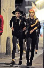 MARGOT ROBBIE, CARA DELEVINGNE and AMBER HEARD Night Out in London 08/19/2016