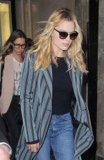 MARGOT ROBBIE Leaves Her Hotel in London 08/4/2016