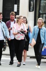 MARGOT ROBBIE Out and About in London 08/18/2016