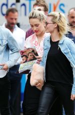 MARGOT ROBBIE Out and About in London 08/18/2016