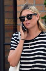 MARIA SHARAPOVA Out and About in New York 08/11/2016