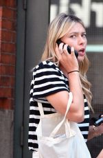 MARIA SHARAPOVA Out and About in New York 08/11/2016