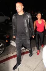 MELANIE BROWN Leaves Largo in West Hollywood 08/08/2016
