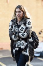 MELANIE DA CRUZ Arrives at Old Trafford in Manchester 08/19/2016