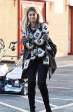 MELANIE DA CRUZ Arrives at Old Trafford in Manchester 08/19/2016