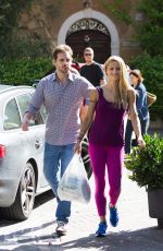 MICHELLE HUNZIKER Out at Garda Lake in Gargano 08/17/2016