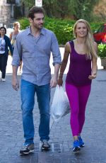 MICHELLE HUNZIKER Out at Garda Lake in Gargano 08/17/2016