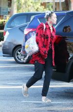 MILEY CYRUS and Liam Hemsworth at Bui Sushi in Malibu 08/19/2016