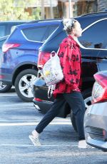 MILEY CYRUS and Liam Hemsworth at Bui Sushi in Malibu 08/19/2016