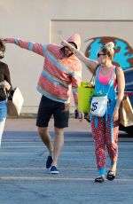 MILEY CYRUS and Liam Hemsworth Out Shopping in Los Angeles 08/21/2016