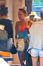 MILEY CYRUS and Liam Hemsworth Out Shopping in Los Angeles 08/21/2016