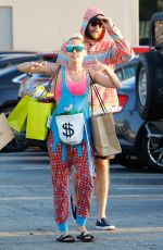 MILEY CYRUS and Liam Hemsworth Out Shopping in Los Angeles 08/21/2016