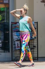 MILEY CYRUS Out and About in Calabasas 08/26/2016