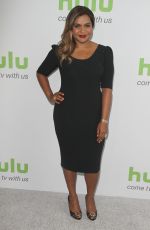 MINDY KALING at Hulu Press Line at TCA Summer 2016 in Beverly Hills