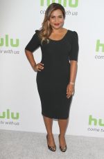 MINDY KALING at Hulu Press Line at TCA Summer 2016 in Beverly Hills