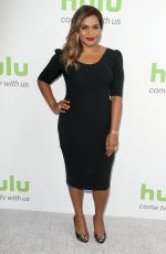 MINDY KALING at Hulu Press Line at TCA Summer 2016 in Beverly Hills