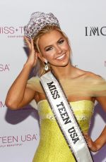 Miss Teen USA 2016 KARLIE HAY at 2016 Miss Teen USA Competition in Las Vegas 07/30/2016
