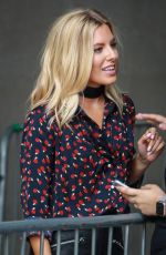 MOLLIE KING at Radio 1 in London 08/19/2016