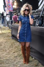 MYLEENE KLASS at V Festival at Hylands Park in Chelmsford 08/21/2016
