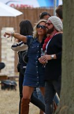 MYLEENE KLASS at V Festival at Hylands Park in Chelmsford 08/21/2016