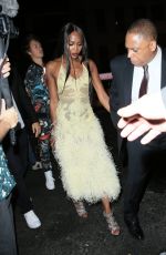 NAOMI CAMPBELL at Up & Down in New York 08/29/2016