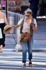 NAOMI WATTS Out and About in New York 08/23/2016