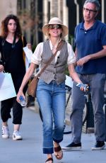 NAOMI WATTS Out and About in New York 08/23/2016