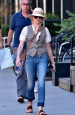 NAOMI WATTS Out and About in New York 08/23/2016