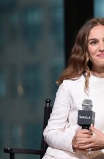 NATALIE PORTMAN at AOL Build Speaker Series in New York 08/18/2016
