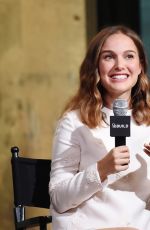 NATALIE PORTMAN at AOL Build Speaker Series in New York 08/18/2016