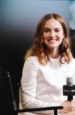 NATALIE PORTMAN at AOL Build Speaker Series in New York 08/18/2016