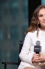 NATALIE PORTMAN at AOL Build Speaker Series in New York 08/18/2016