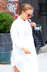 NATALIE PORTMAN Leaves Her Hotel in New York 08/16/2016