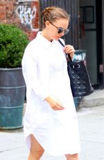 NATALIE PORTMAN Leaves Her Hotel in New York 08/16/2016