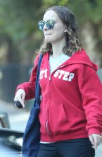 NATALIE PORTMAN Out at a Park in Los Feliz 08/02/2016