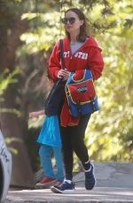 NATALIE PORTMAN Out at a Park in Los Feliz 08/02/2016