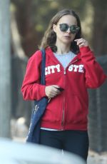 NATALIE PORTMAN Out at a Park in Los Feliz 08/02/2016