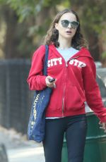 NATALIE PORTMAN Out at a Park in Los Feliz 08/02/2016