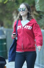 NATALIE PORTMAN Out at a Park in Los Feliz 08/02/2016